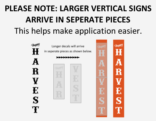 (image for) DIY Vertical Halloween Porch Sign Lettering