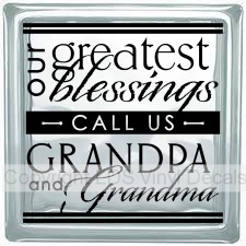 (image for) our greatest blessings CALL US GRANDPA and Grandma