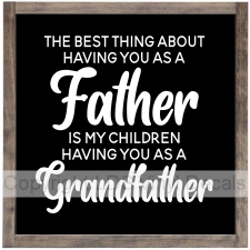 (image for) THE BEST THING ABOUT HAVING YOU AS A Father...