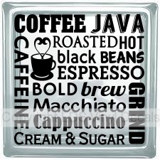 (image for) COFFEE JAVA ROASTED HOT black BEANS ESPRESSO CAFFEINE BOLD...