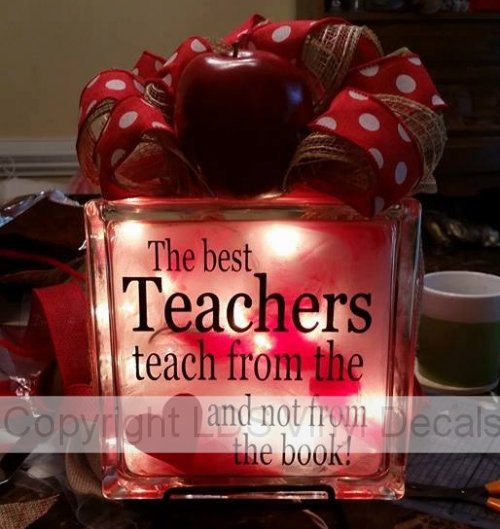 (image for) The best Teachers teach from the heart and not from the book!