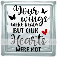 (image for) Your wings WERE READY BUT OUR Hearts WERE NOT