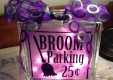 BROOM Parking 25 cents Vinyl Decal