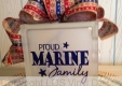 Proud Marine Family Vinyl Decal