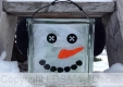 Snowmen Face Vinyl Decal