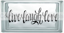 (image for) live laugh love