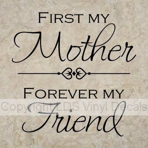 (image for) First My Mother, Forever My Friend