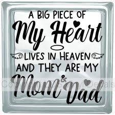 (image for) A BIG PIECE OF My Heart LIVES IN HEAVEN AND THEY ARE... - Click Image to Close