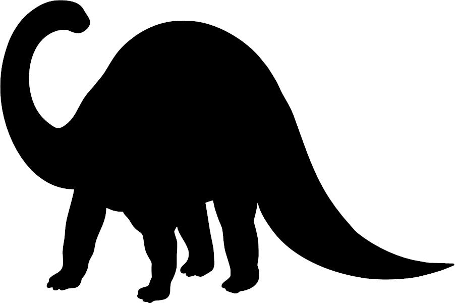(image for) Brontosaurus Silhouette