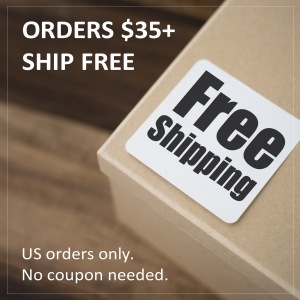 Free Shipping US Orders $35+