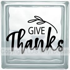 (image for) GIVE Thanks (with leaf)