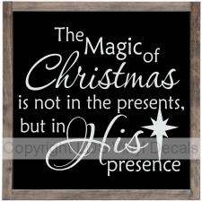 (image for) The Magic of Christmas is not in the presents...