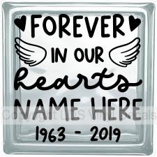 (image for) FOREVER IN OUR hearts (Personalized)