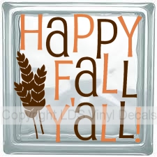 (image for) HAPPY FALL Y'ALL! (Two Color)