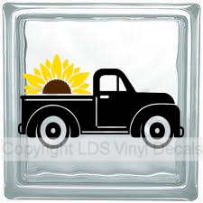 (image for) Sunflower Vintage Truck