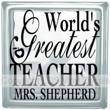 (image for) World's Greatest TEACHER (Personalized)