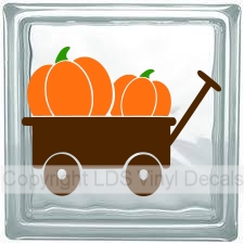 Wagon (with pumpkins)
