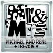 (image for) Mr. & Mrs. (Personalized) - Click Image to Close