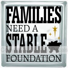 (image for) FAMILIES NEED A STABLE FOUNDATION
