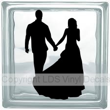 (image for) Bride and Groom (holding hands)