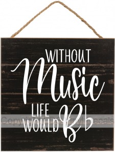 (image for) WITHOUT Music LIFE WOULD B flat - Click Image to Close