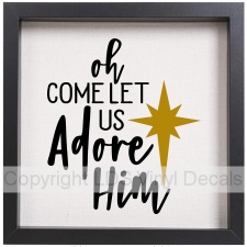 (image for) oh COME LET US Adore Him - Click Image to Close