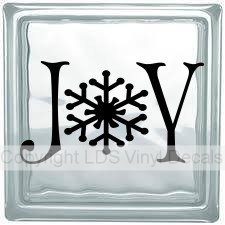 (image for) JOY (with snowflake) - Click Image to Close
