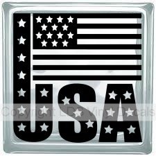 (image for) USA (with flag) - Click Image to Close
