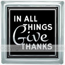 (image for) IN ALL THINGS Give THANKS (Solid) - Click Image to Close