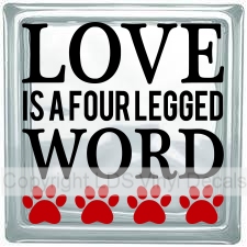 (image for) LOVE IS A FOUR LEGGED WORD