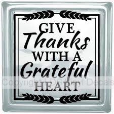 (image for) GIVE Thanks WITH A Grateful HEART - Click Image to Close
