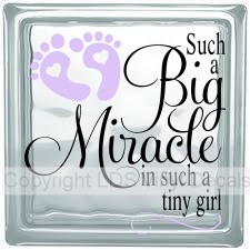 (image for) Such a Big Miracle in such a tiny girl