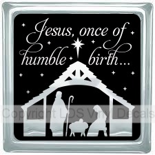 (image for) Jesus once of humble birth... (solid)