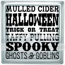 (image for) MULLED CIDER HALLOWEEN TRICK OR TREAT TAFFY PULLING SPOOKY GHOST