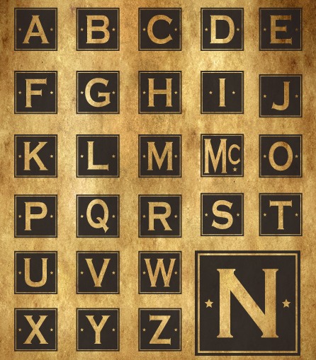 (image for) Western Alphabet - Click Image to Close