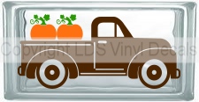 Fall Truck with Pumpkins (Multi-Color) - Click Image to Close
