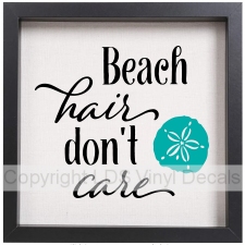 (image for) Beach hair don't care