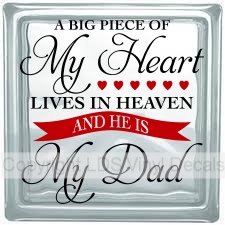 A BIG PIECE OF My Heart LIVES IN HEAVEN AND HE IS My Dad