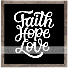 (image for) Faith Hope Love