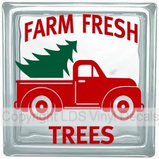 FARM FRESH TREES Vintage Truck (Multi-Color)