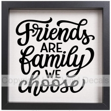 (image for) Friends ARE family WE choose