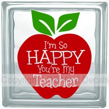 I'm so HAPPY You're My Teacher (Multi-Color)