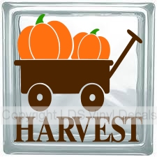 HARVEST Wagon (with pumpkins)