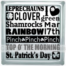 (image for) LEPRECHAUNS I (heart) green CLOVER Shamrocks Mar 17th... - Click Image to Close