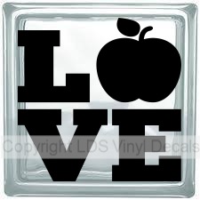 (image for) LOVE (with apple)