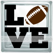 (image for) LOVE (with football)