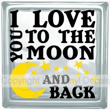 (image for) I LOVE YOU TO THE MOON AND BACK (Multi-Color)