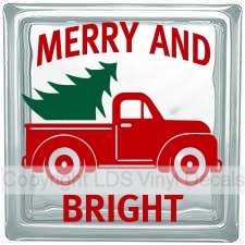 (image for) MERRY AND BRIGHT Vintage Truck + Tree (Multi-Color)