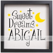 Personalized Sweet Dreams