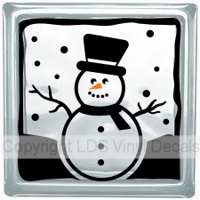 (image for) Snowman Scene - Click Image to Close